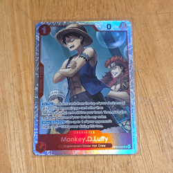 Bandai One Piece Card Game Monkey D. Luffy Foil Character OP14-013 Cost 1 6000 - Image 1