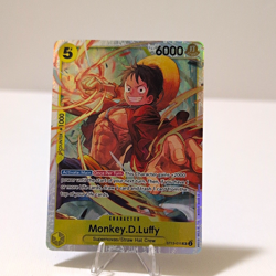 One Piece CCG Monkey D. Luffy ST13-015 Full Art Foil SR EN - Image 1
