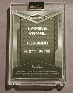 🚀🚀 2024 Wild Card Green Alumination Lamine Yamal Rookie/20 Future GOAT 💎💎💎 - Image 2