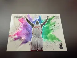 2024 Panini Prizm Black 18 - LeBron James Color Blast Miami Heat! Case Hit! SSP! - Image 3
