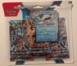 Pokemon TCG: Paradox Rift 3 Pack Blister - Cetitan - Scarlet And Violet - Image 1