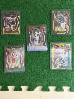 2024 Panini Select Football Shock Prizm Lot of 31 Great Variety And Great Price - Image 3