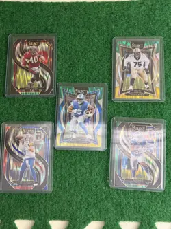 2024 Panini Select Football Shock Prizm Lot of 31 Great Variety And Great Price - Image 4