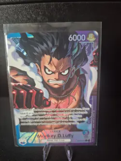 Monkey D Luffy Alt Art Leader OP11-040 English NM One Piece TCG - Image 2
