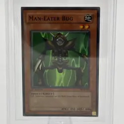 BGS 8 NM-MT Man-Eater Bug LOB-108 Super Rare 1st Edition Yugioh - Image 2