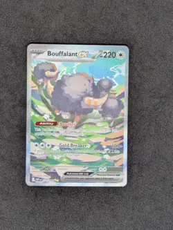 Pokemon TCG Bouffalant EX 170/086 White Flare/Black Bolt SIR Pack Fresh NM/Mint - Image 1
