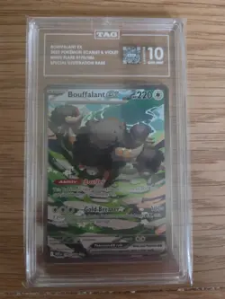 Pokemon TCG English Bouffalant EX Sir 170/086 White Flare Card NM/M Condition - Image 1