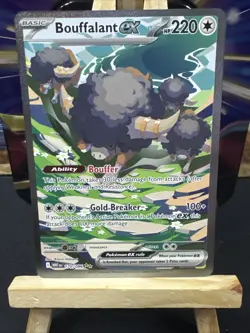 Pokemon TCG English Bouffalant EX Sir 170/086 White Flare Card NM/M Condition - Image 1
