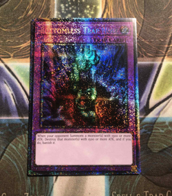 *** BOTTOMLESS TRAP HOLE *** 1ST EDITION STARLIGHT RARE MP25-EN018 YUGIOH! - Image 1
