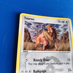 Tauros 16/112 Rare Reverse Holo Pokemon Card Fire Red Leaf Green Lightly Played - Image 3