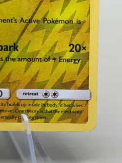 Pokemon Raichu Reverse Holo Cosmic Eclipse 67/236 Rare Card - Image 4