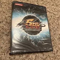 Rare Konami Official Yugioh 9 Pocket 5Ds Trading Card Binders Used - Image 1