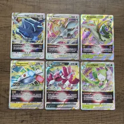 Pokemon TCG | Mixed Sets English VSTAR Holo Rare X6 Card Bundle - Image 1