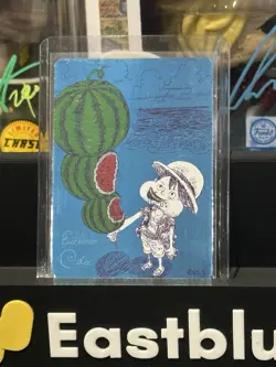 ONE PIECE Metakira Card Luffy Watermelon NatsuComi Promo US SELLER IN HAND - Image 1