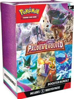 Pokemon TCG: Scarlet & Violet - Paldea Evolved Booster Bundle for Trading Cards - Image 1