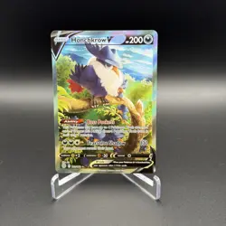 Honchkrow V (Alternate Full Art) 162/172 Swsh09: Brilliant Stars Holo Near Mint! - Image 1