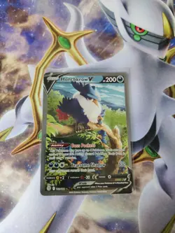 Honchkrow V (Alternate Full Art) 162/172 Swsh09: Brilliant Stars Holo - Image 1