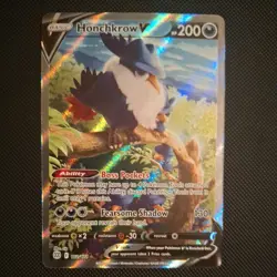 Honchkrow V (Alternate Full Art) 162/172 Swsh09: Brilliant Stars Holo - Image 1