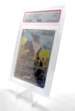 Honchkrow V (Alternate Full Art) 162/172 Swsh09: Brilliant Stars Holo PSA 9 - Image 1