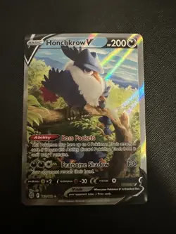 Honchkrow V (Alternate Full Art) 162/172 Swsh09: Brilliant Stars Holo - Image 1