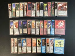 ***HUGE 37 Card Anitquities Lot*** MTG Antiquities Magic Kid Icarus - Image 1