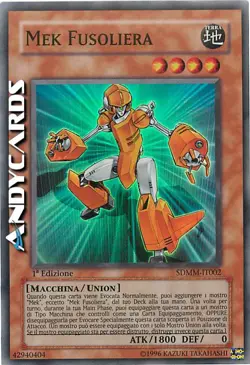 MEK FUSOLIERA • (Machina Gearframe) • Super R • SDMM IT002 • 1Ed • Yugioh! - Image 1