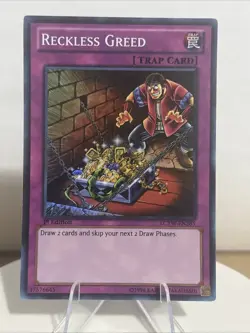 Yugioh Reckless Greed - LCYW-EN285 - Super Rare - 1st Edition NM - Image 1