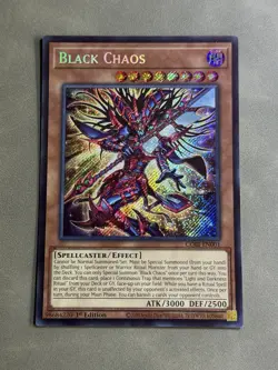 Black Chaos - CORI-EN001 - Secret Rare - Chaos Origins - NM - Image 1
