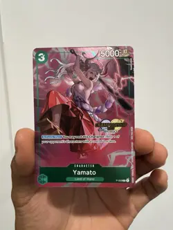 Yamato (CS 2023 Celebration Pack) P-008 One Piece Stamped Promo Foil NM - Image 1