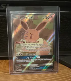 Pokemon TCG Eevee GX SM233 SM Black Star Promos Holo Promo GX English 160HP - Image 1