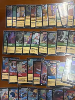 Disney Lorcana 67 Foil Lot Azurite Sea No Duplicates - Image 2