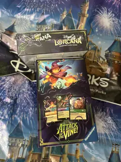 Disney Lorcana Attack of the Vine! *Booster Box & Trove SEALED “IN HAND” - Image 4