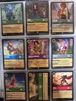 73 Disney Lorcana Shimmering Skies Lot - 5 Legendary 16 Super Rare 52 Rare - Image 1