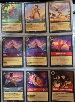 73 Disney Lorcana Shimmering Skies Lot - 5 Legendary 16 Super Rare 52 Rare - Image 3
