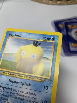 Pokemon TCG Psyduck Neo Destiny Card 79/105 Regular Common NM - Image 2
