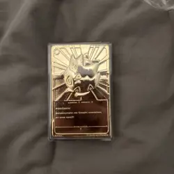 Vintage 1999 Pokemon Burger King Togepi 23k 🏆 Gold Plated Trading Card Coa - Image 5