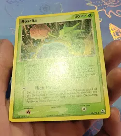Roselia 42/92 Legend Maker Pokemon Card LP - Image 3