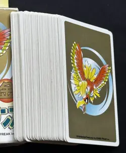 1999 Rare Japanese Gold Ho-oh Poker Deck Pokemon Playing Cards Umbreon Dragonite - Image 4