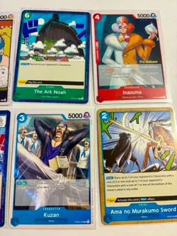 One Piece Pre-Release Lot of 8 Cards NM All From OP06 Inazuma, Kuzan, Inuppe - Image 3