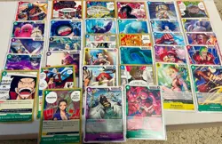 One Piece Release Event Promo Lot of 33 Cards NM Ms. Wednesday, Perona, Killer - Image 1