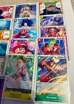 One Piece Release Event Promo Lot of 33 Cards NM Ms. Wednesday, Perona, Killer - Image 4