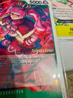 One Piece Release Event Promo Lot of 33 Cards NM Ms. Wednesday, Perona, Killer - Image 5