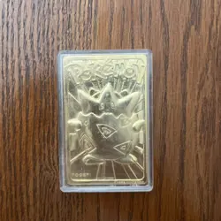Pokemon Togepi 23k Gold Plated Trading Card - Burger King 1999 No Ball - Image 1