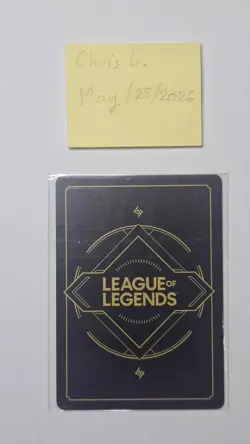 Master Yi Wuju Metal Card Plated Legend Prize Wall Promo Riftbound English - Image 2