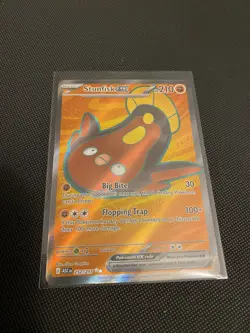 Stunfisk ex 252/217 Ultra Rare Ascended Heroes Pokemon Card - Image 4