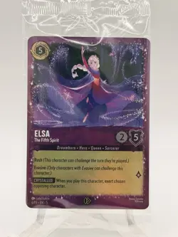 Elsa - The Fifth Spirit 6 Disney Lorcana Promo Cards Holo SEALED - Image 1
