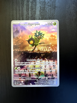 Teal Mask Ogerpon SVP 123 Scarlet & Violet Promo Rare Pokemon Card NM - Image 1