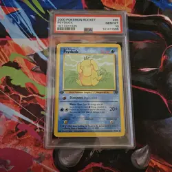 Pokemon Psyduck 2000 1st Edition Team Rocket Card PSA 10 NEW CERT - Image 1