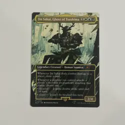 Jin Sakai, Ghost of Tsushima - Near Mint MTG Secret Lair - Image 1