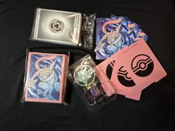 Chaos Rising Greninja Card Sleeves, Dice, Froakie Coin, Dividers & Energy Cards - Image 1